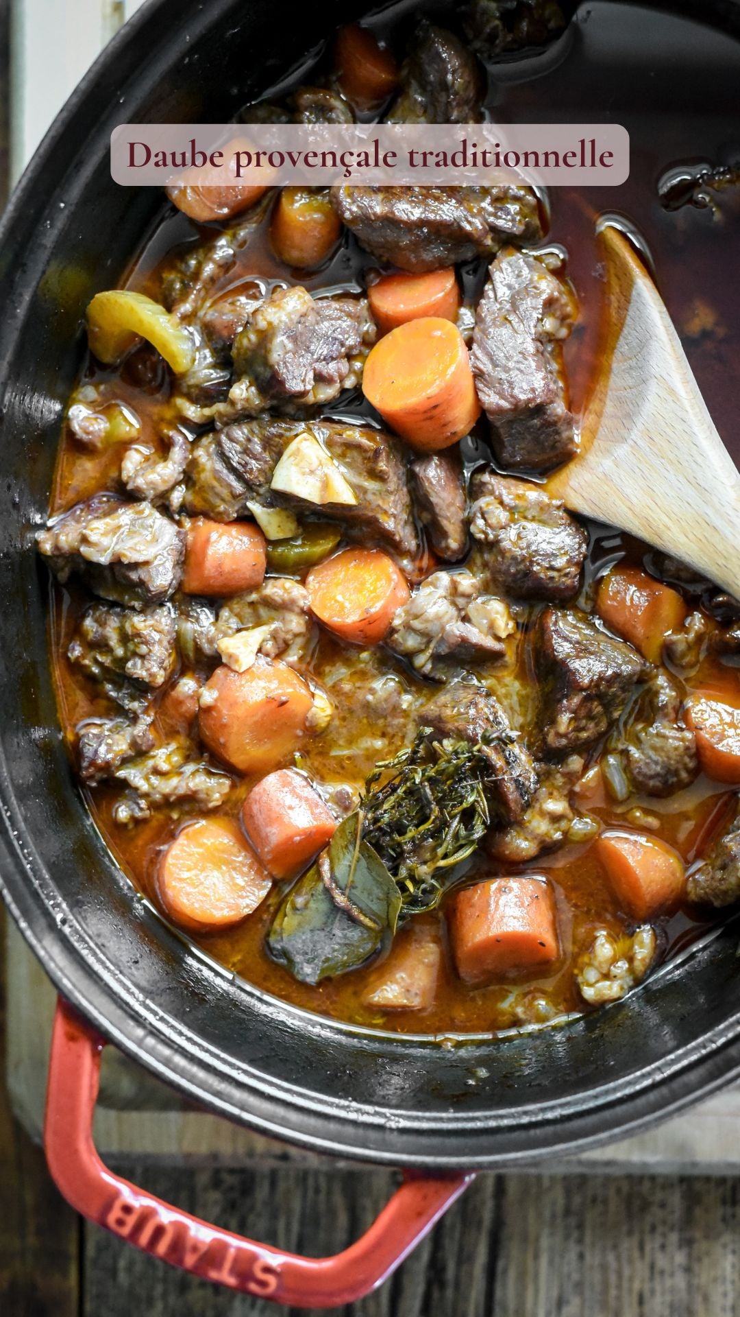 Daube provençale traditionnelle